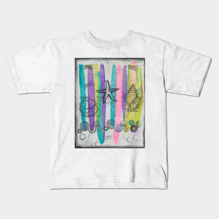 Abstract underwater Kids T-Shirt